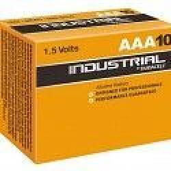 Piles Alcalines DURACELL Industrial DURINDLR3C10 LR03 AAA 1.5V (10 pcs)