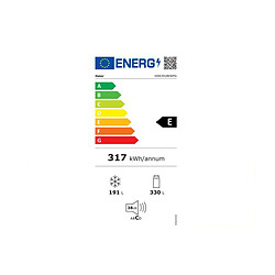 Réfrigérateur américain 90.8cm 521l nofrost silver - HSR3918EWPG - HAIER