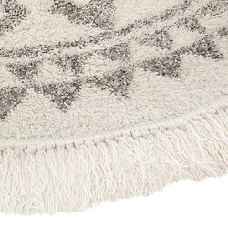 Avis Atmosphera, Createur D'Interieur Tapis Ethnique - Diam. 120 cm - Beige