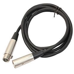 3Pin Jack XLR Câble Mâle M / F Mâle Audio Pour Microphone Mixer 10m pas cher