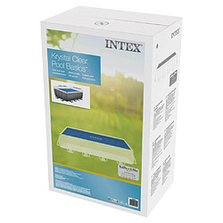 Avis INTEX Couverture solaire de piscine Bleu 538x253 cm Polyéthylène