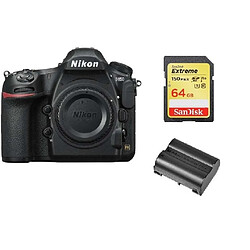 NIKON D850 Body + 64GB SD card + EN-EL15A Battery