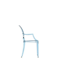 Avis Kartell Lou Ghost Chaise, Bleu, 2.7 x 37 x 63 cm