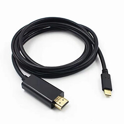 GUPBOO Câble adaptateur USB-C 3.1 vers HDMI 4K 1,8 m C-HDMI,JL757