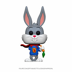 Funko Looney Tunes - Figurine POP! Bugs Bunny 80th Anniversary Super Bugs 9 cm