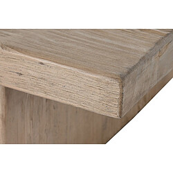 Acheter Pegane Table à manger, table de repas rectangulaire en bois coloris naturel - longueur 170 x profondeur 100 x Hauteur 40 cm