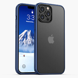 Ipaky Coque en TPU antichoc bleu pour votre Apple iPhone 13 Pro 6.1 pouces