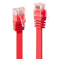 Lindy 47511 câble de réseau Rouge 1 m Cat6