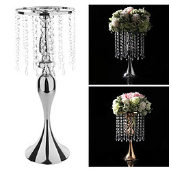 Avis bougeoir en cristal chandelier en argent