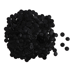 Acheter Capuchon à vis décoratif pour couvercle de trou de vis Phillips 500Pack rond noir