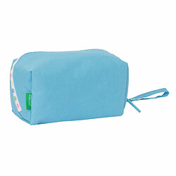 Avis Trousse d'écolier Benetton Spring Bleu ciel 22 x 10 x 10 cm