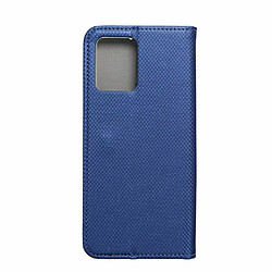 Etui en simili cuir pour MOTOROLA MOTO G23 marine