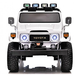 Ataa S316 Toyota FJ40 24v pour 2 enfants Blanc