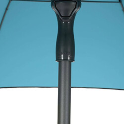 Acheter Hesperide Parasol droit rond Bogota - Inclinable - Diam. 250 cm - Bleu émeraude