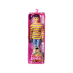 Mattel Barbie Ken Fashionistas - T-shirt manche longue rayé Jaune