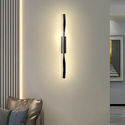 Stoex 60CM Applique Murale Moderne Lampe Murale À Bande Applique Murale Led D'Intérieur 3000K Pour Couloir D'Entrée, Chambre À Coucher