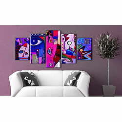 Paris Prix Tableau Imprimé Pink Circus 100 x 200 cm