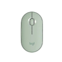 Universal Souris Bluetooth sans fil souris portables mignonnes (vert)