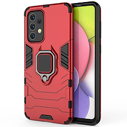 Coque en TPU anti-rayures avec béquille rouge pour Samsung Galaxy A33 5G