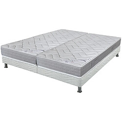 EBAC Matelas Maryland + sommier Omega - 2x80x200