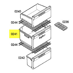 Bosch TIROIR PRODUITS CONGELES INTERMEDIAIRE