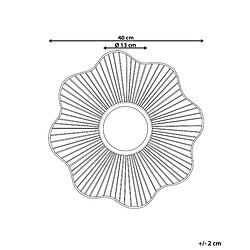 Avis Beliani Miroir SENS 40 cm Doré