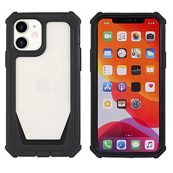 Coque en TPU + acrylique détachable 2-en-1 noir pour votre iPhone 11 6.1 pouces