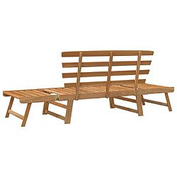 Acheter Helloshop26 Banc de jardin 2-en-1 meuble de patio d'extérieur terrasse 190 cm bois solide d'acacia 02_0011295