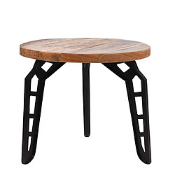 LABEL51 Table d'angle Flintstone 45x39 cm