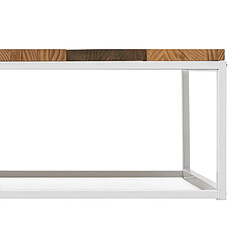 Avis Ds Meubles Table basse Preston Blanc 120x80x38cm