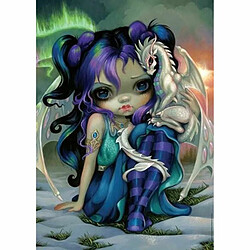 Educa Borras Puzzle Educa Dragon Fairy 500 Pièces