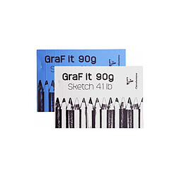 Clairefontaine Bloc de dessin "GraF it", A4, 90 g/m2 ()