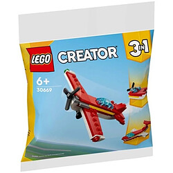 Lego 30669 L'Avion Rouge Iconique 3 en 1 Multicolore