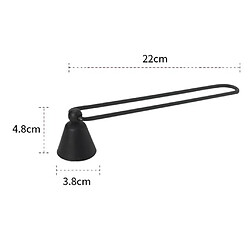 1PC bougie extincteur bougie snoffer mèche snoffer fer bougie accessoires pour thé lumière pot bougie pas cher