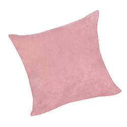 2x Housse De Coussin En Velours Doux Taie D'oreiller De Couleur Unie pas cher