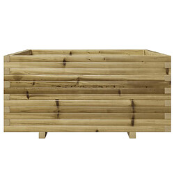 Acheter vidaXL Jardinière 100x100x49,5 cm bois de pin imprégné