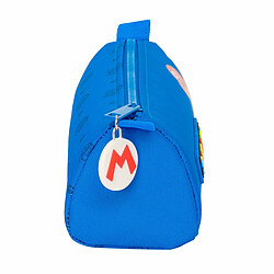 Trousse d'écolier Super Mario Play Bleu Rouge 21 x 8 x 7 cm