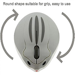 Avis Universal Migne Animal Wireless Mouse Cartoon Hamster Shape Mini Voyage Mouse (gris)