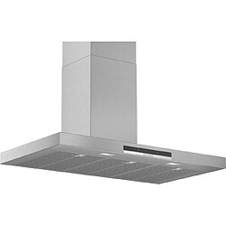 Hotte décorative murale 90cm 710m3/h inox - dwb97im50 - BOSCH