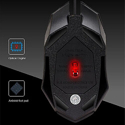 Avis Universal 7 Bright Colorful Abs Wired Light 4 Button 1600dpi Optical USB ergonomic Pro Gamer Optical Wired