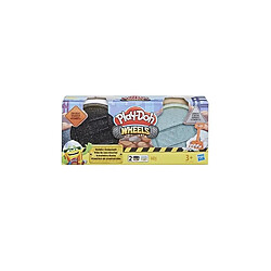 PLAY-DOH Wheels - Pâte de Construction - Goudron et Ciment