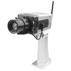 Wewoo Caméra factice Fausse sans fil de sécurité de la surveillance IR de Dummy avec la rotation 45