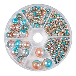 564PCS 3/4/6/8/10 / 12mm Faux ABS Perles De Nacre Pour La Fabrication De Bijoux I pas cher