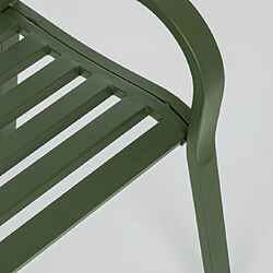 Acheter Mes Banc de jardin 123x57x87 cm en acier vert foncé