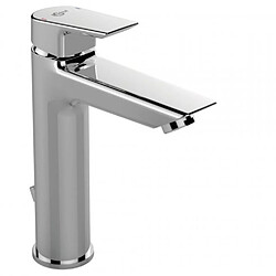 Ideal Standard - Mitigeur lavabo grande monotrou Ch3 sans tirette ni vidage 212 mm chrome - Tesi