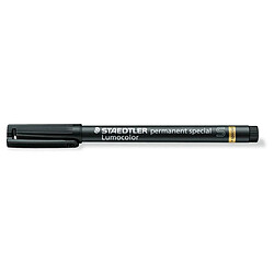 Marqueur permanent Staedtler Lumocolor S Noir 10 Unités