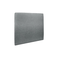 Sommeil de plomb Tete de lit Tapissée Tissu Gris anthracite L 135 cm - Ep 10 cm rembourré