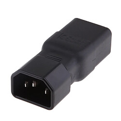 Acheter Connecteur C14 à C19, IEC 320 Mâle à Femelle Convertisseur Adaptateur Adaptateur Noir