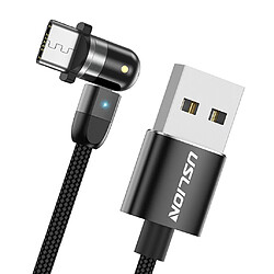 Acheter 540 Câble USB De Charge Magnétique 360180 Noir 0,5 M Type-C