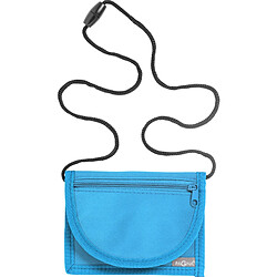 PAGNA Pochette tour de cou, nylon, bleu clair ()